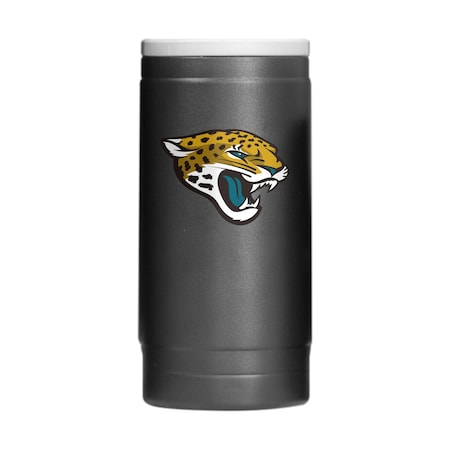 Logo Brands Jacksonville Jaguars Flipside Powder Coat Slim Can Coolie 615-S12PC-34